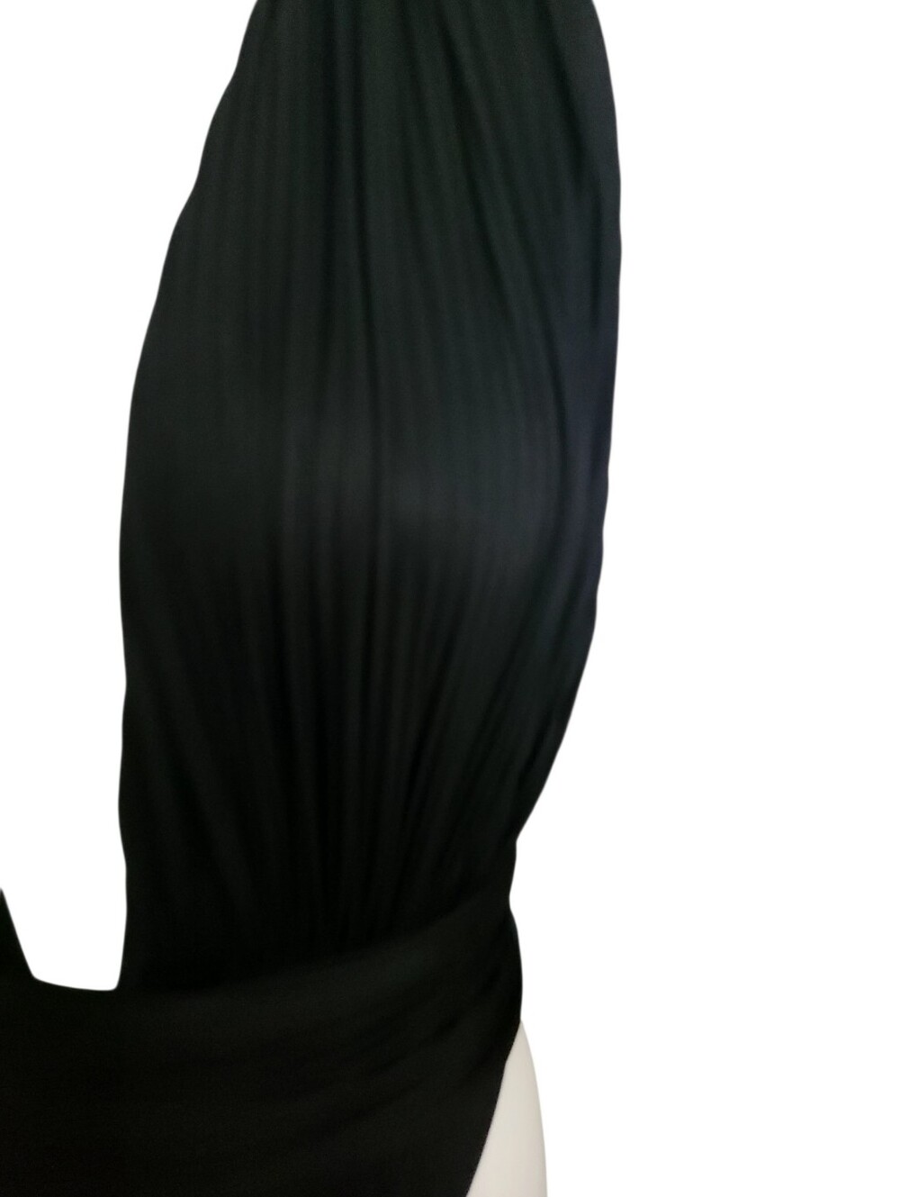 Anna*Club By La Perla 1990s Black French Cut Backless Bathing Suit - Picture 6 of 9